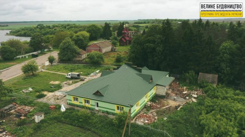 Велике будівництво на Житомирщині: триває реконструкція садочку у с.Слободище.