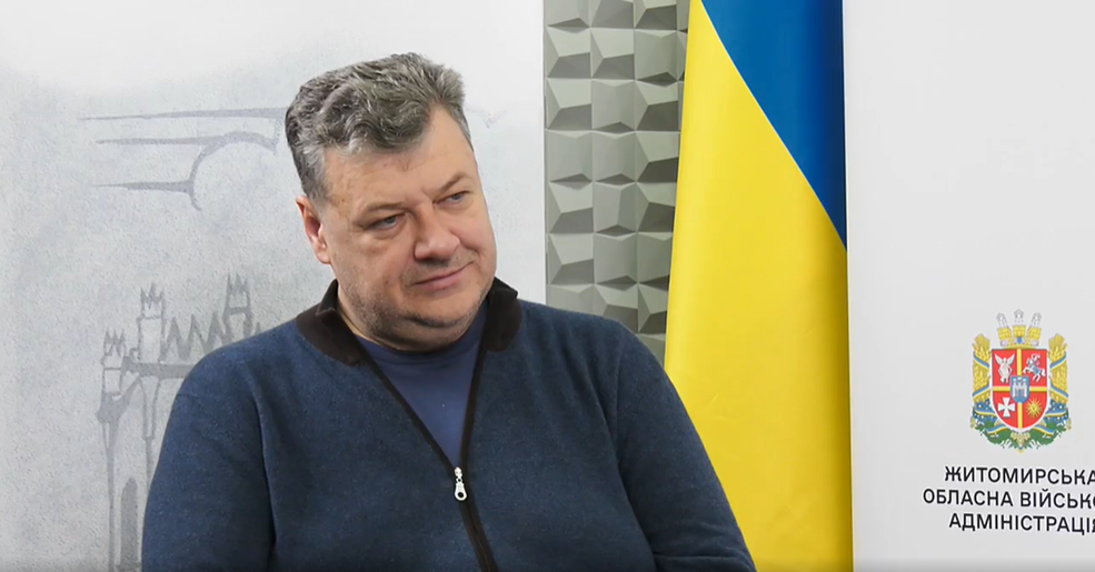 Віталій Бунечко розповів журналістам «Союз-TV» про результати програми відновлення Житомирщини