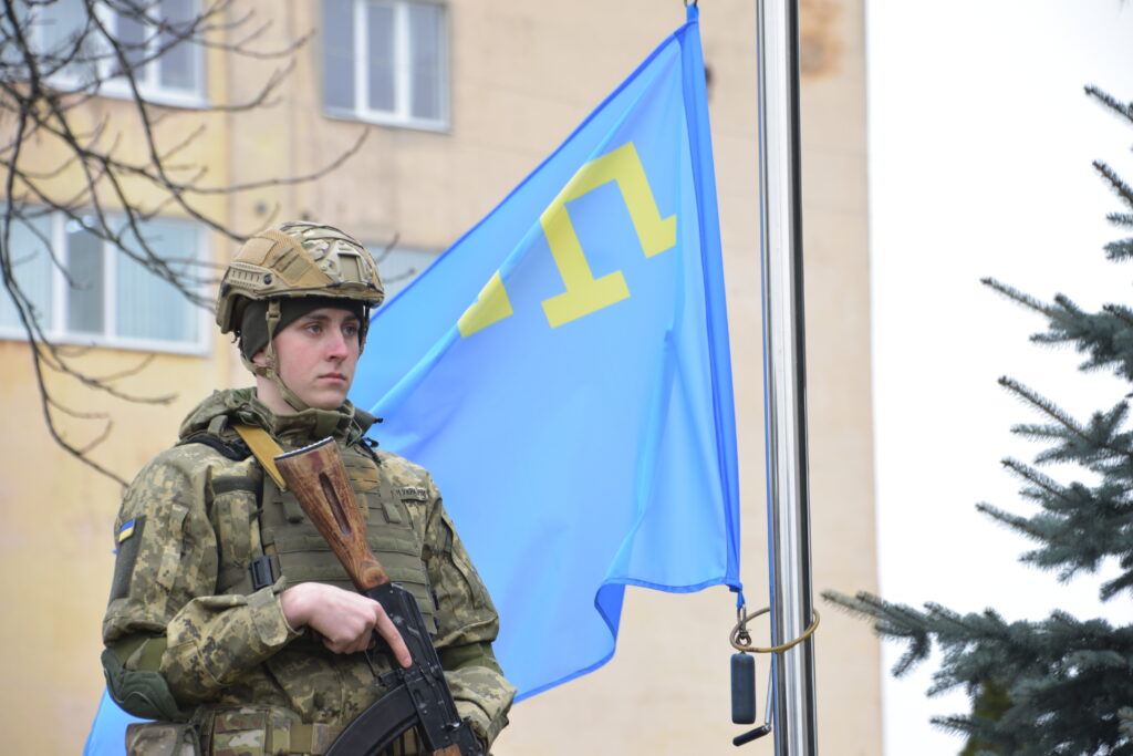 У Житомирі відзначили День спротиву окупації Автономної Республіки Крим та міста Севастополя