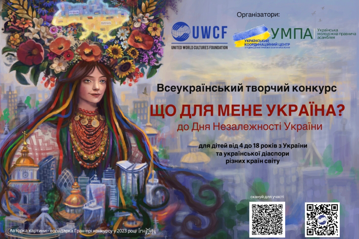Запрошуємо молодь Житомирщини до участі у IV Всеукраїнському творчому конкурсі «Що для мене Україна?»