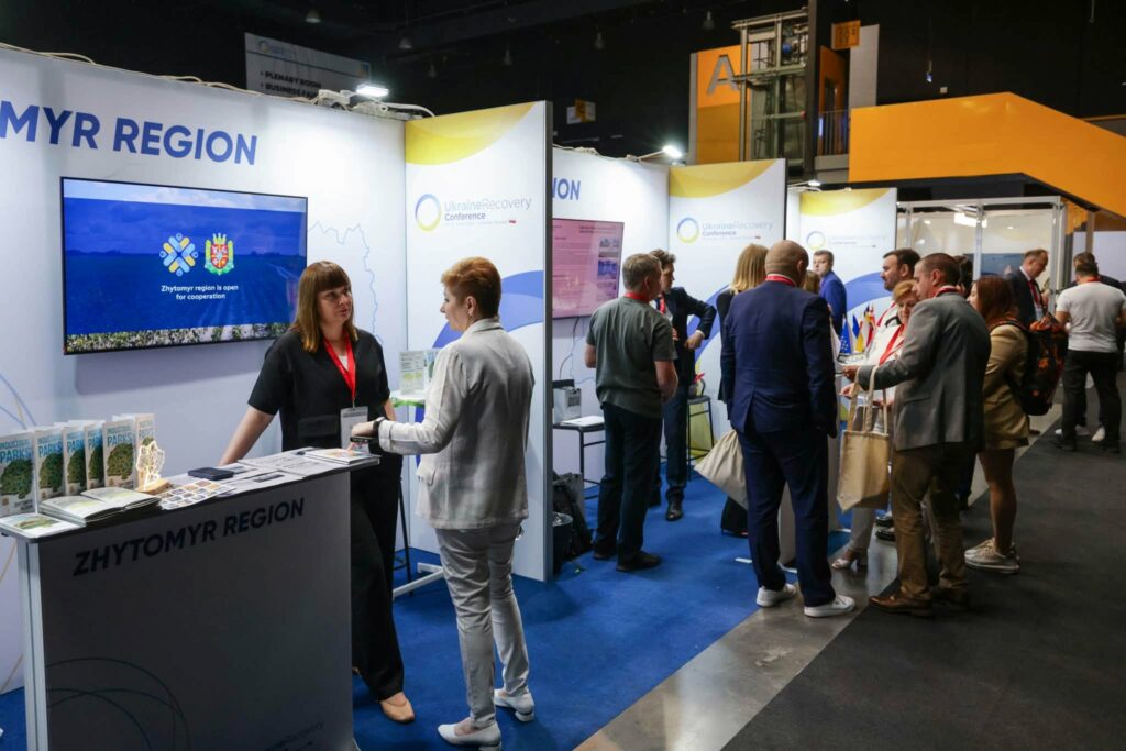 Житомирщина презентувала інвестиційний потенціал на Ukraine Recovery Conference 2026 у Гданську Житомирщина презентувала інвестиційний потенціал на Ukraine Recovery Conference 2026 у Гданську