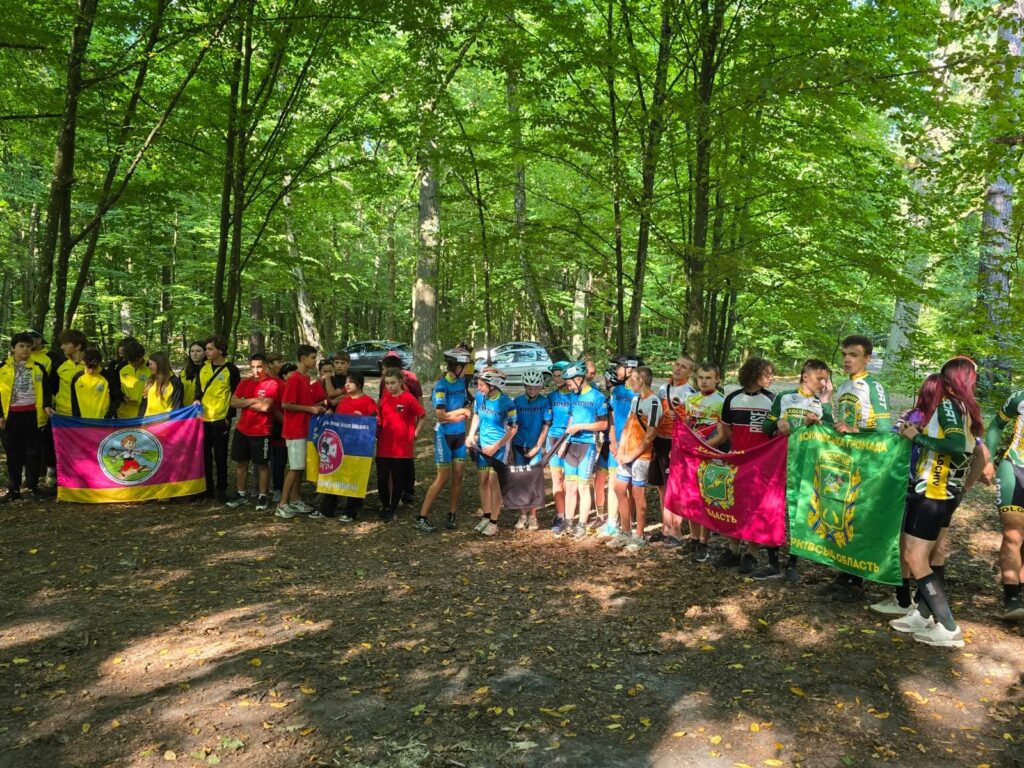 На Житомирщині відбувся Чемпіонат України зі спортивного туризму (велосипедний туризм): змагалися майже сотня спортсменів