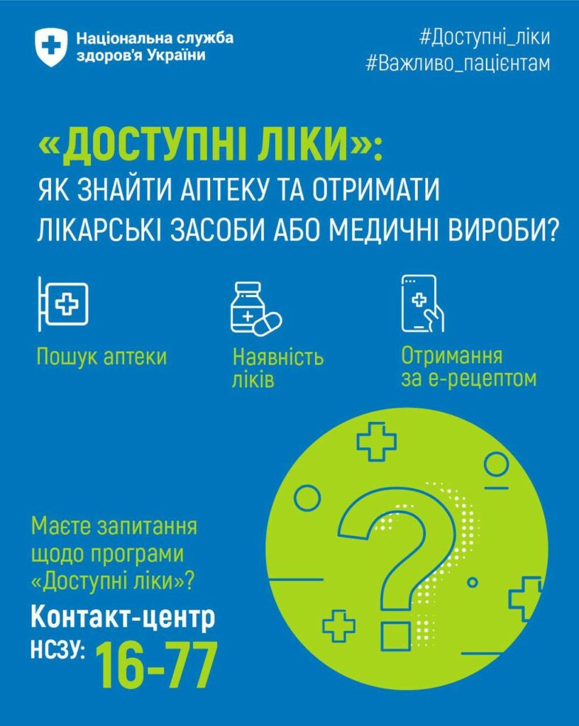 Як знайти аптеку та отримати ліки за е-рецептом на Житомирщині?